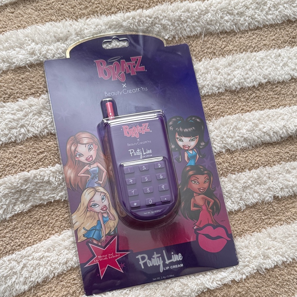 Beauty Creations Purple Cell Phone bratz lip creams